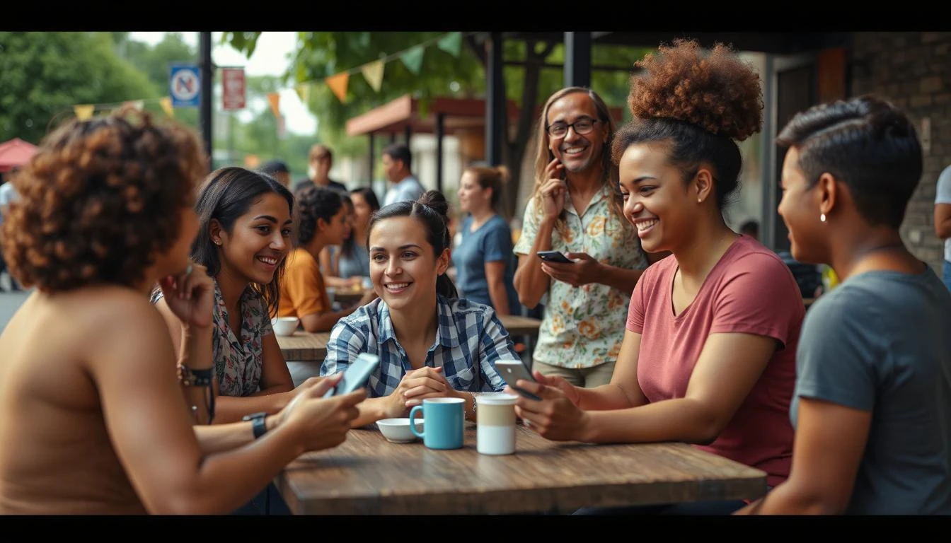 Image Community Life and Social Connection Trends