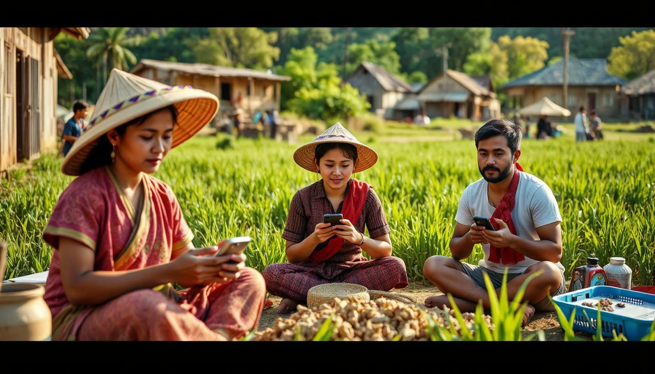 Image Rural Culture and Modern Digital Revival